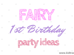 Fairy First Birthday Party Ideas