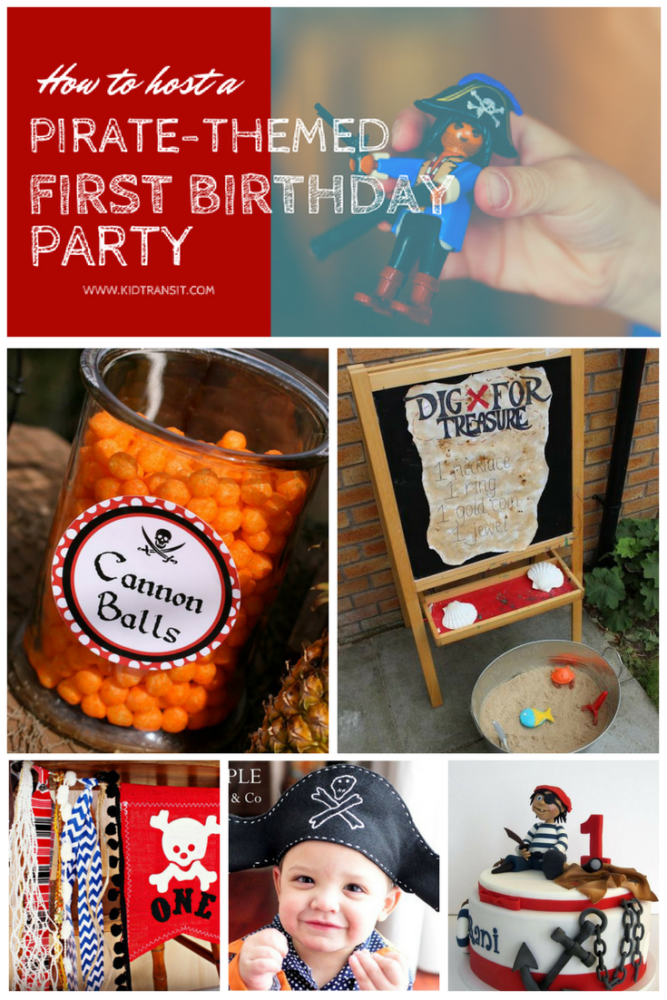 How to Host a Pirate Themed First Birthday Party