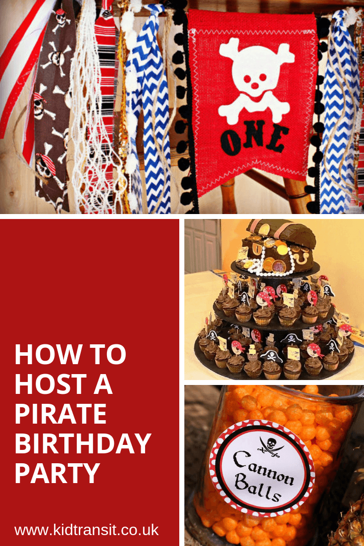 How to host a pirate theme first birthday party