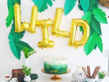 Zoo Themed First Birthday Party Decor 8