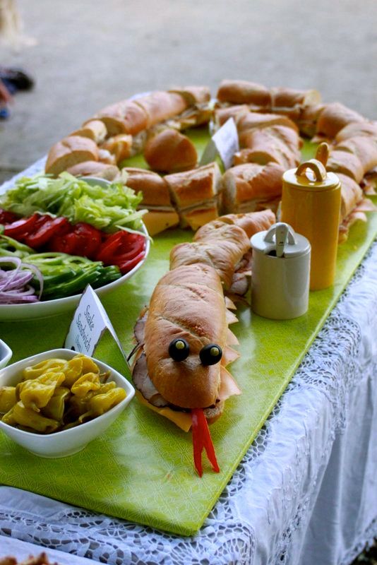 Zoo Themed First Birthday Party Food Ideas