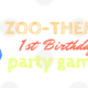 Zoo Themed Party Games