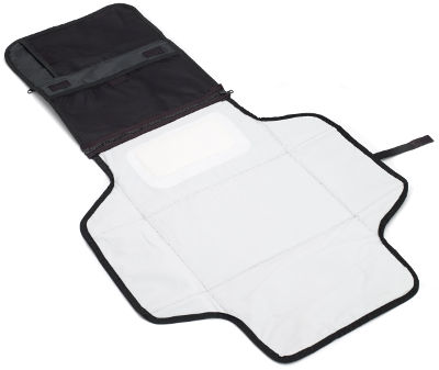 travel changing mat open