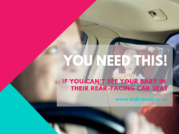 Can't see your baby in a rear facing car seat_ you need this