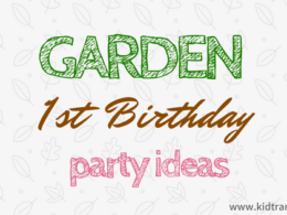 Garden First Birthday Party Ideas