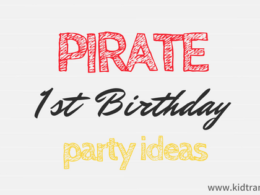 Pirate First Birthday Party Ideas