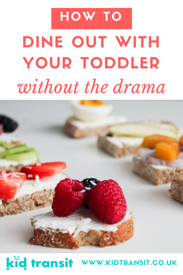 how to dine out with your toddler