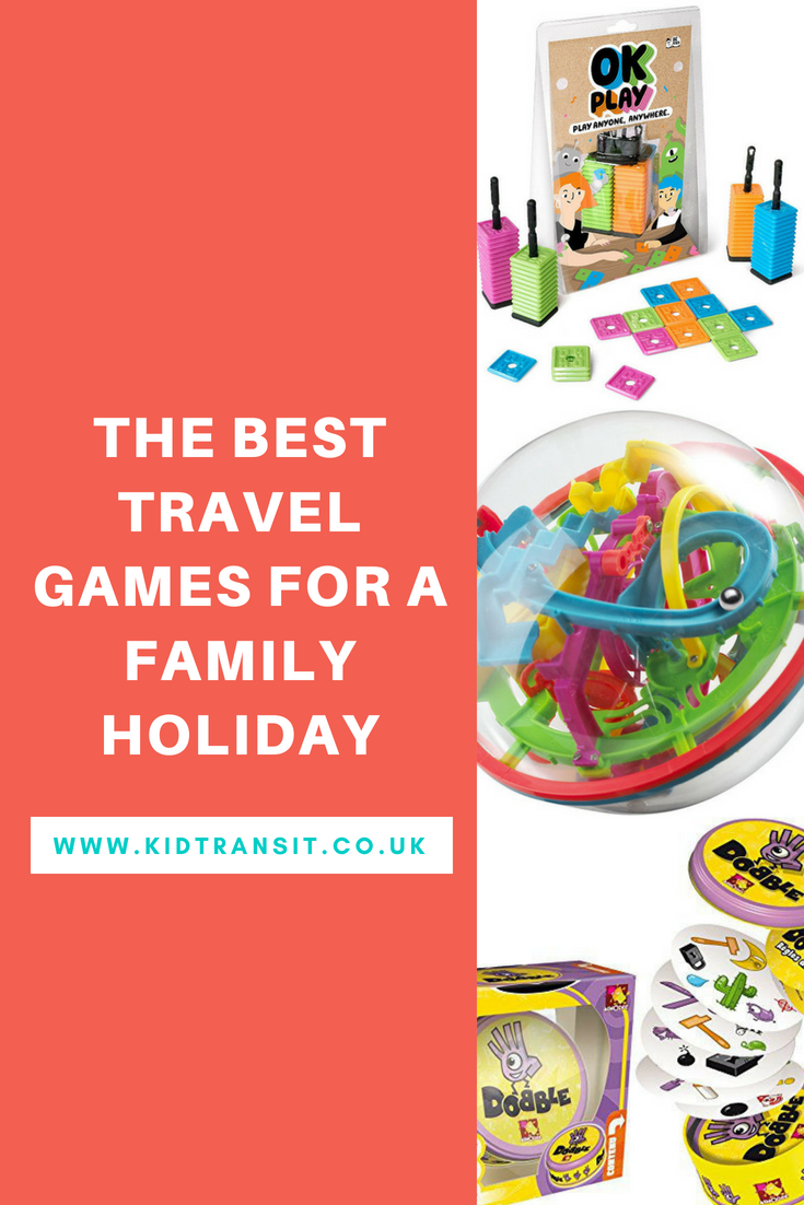 Best travel games for a family holiday, vacation or road trip to entertain your kids