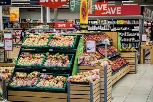 supermarket rainy weather trip