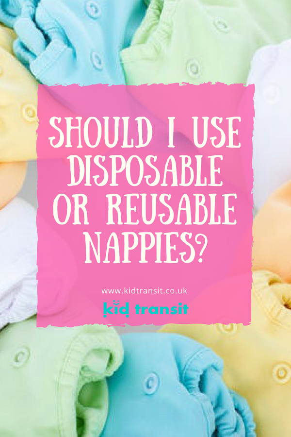 Disposable or reusable nappies/ diapers for a baby or newborn