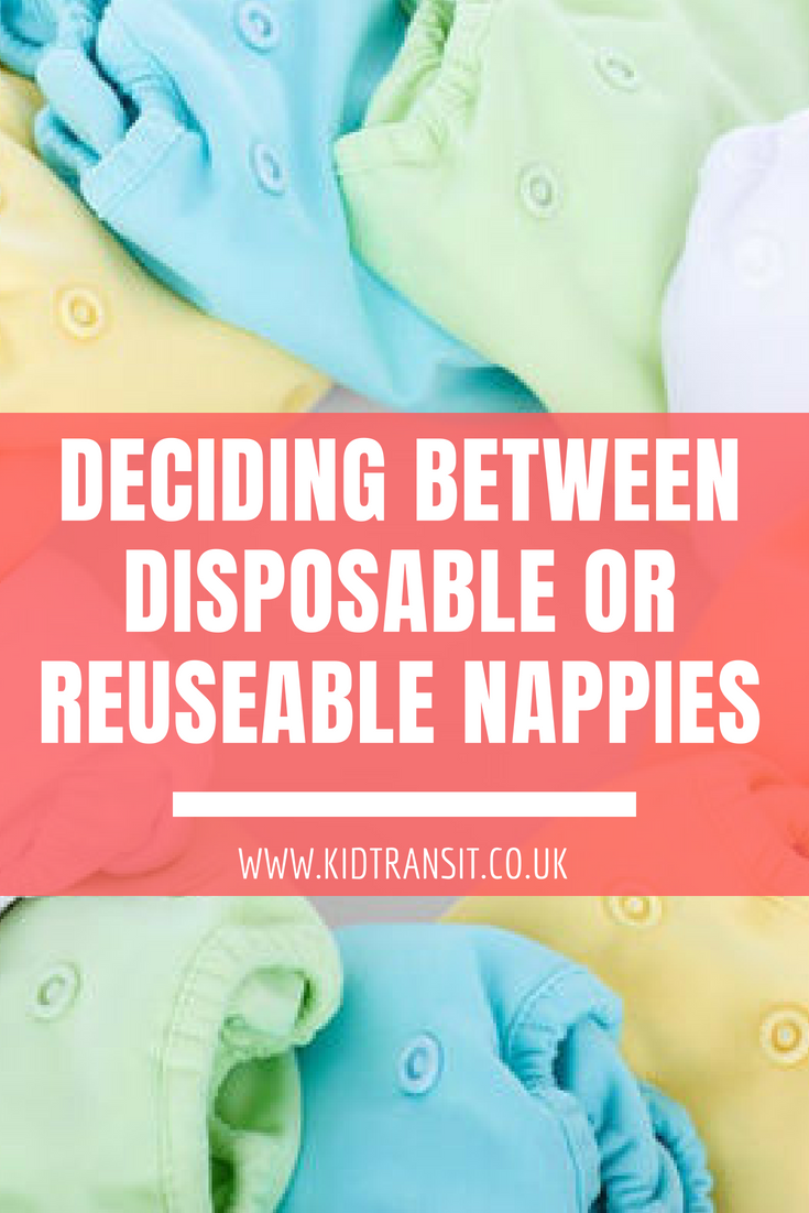 Should I use disposal or re-useable diapers or nappies with my baby?