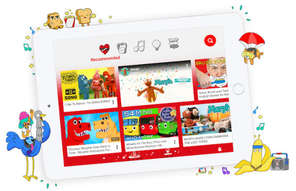 youtube kids screen time