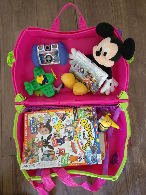 packing trunki ride on suitcase