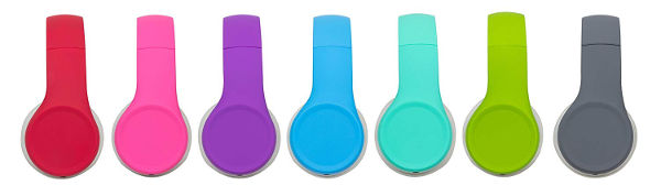 snug play childrens headphones colours