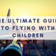 travelling with toddler on a plane
