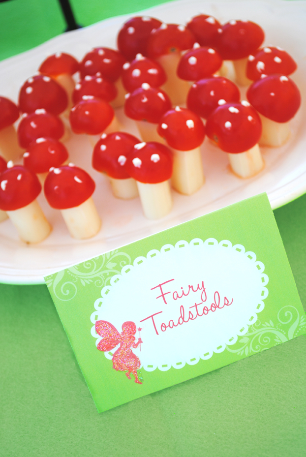 Fairy Themed Birthday Party Food and Drink Ideas