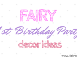 Fairy Themed Birthday Party Food and Drink Ideas