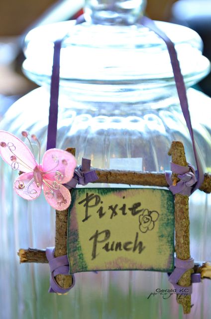 Fairy Themed Birthday Party Food and Drink Ideas