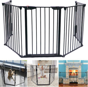 bimiti metal foldable travel safety barrier uses