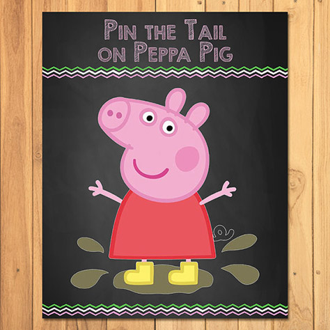 Peppa Pig First Birthday Party Games and Activities