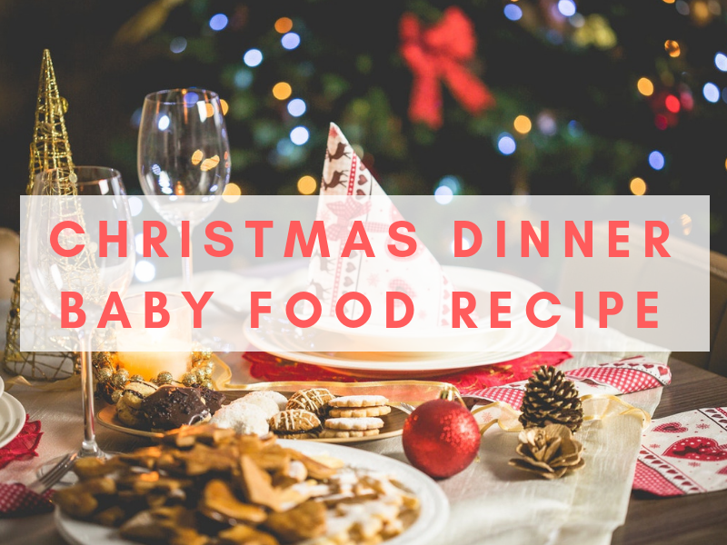 christmas dinner baby food recipe and ideas