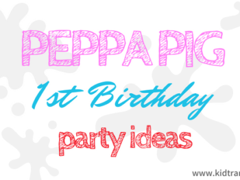 Peppa Pig First Birthday Party Ideas