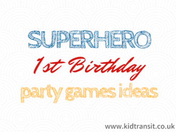Superhero First Birthday Party Decor Ideas