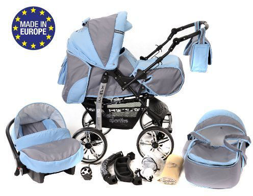 Classic 3 in 1 travel system pram