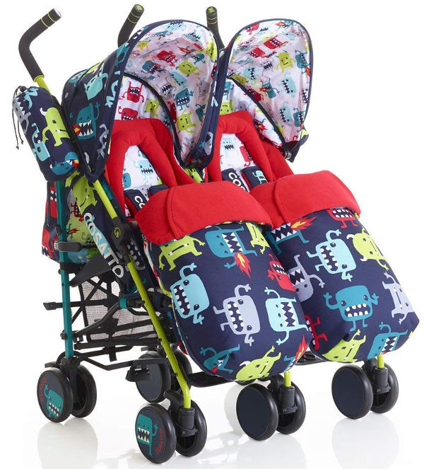 Cosatto Supa Dupa twin stroller