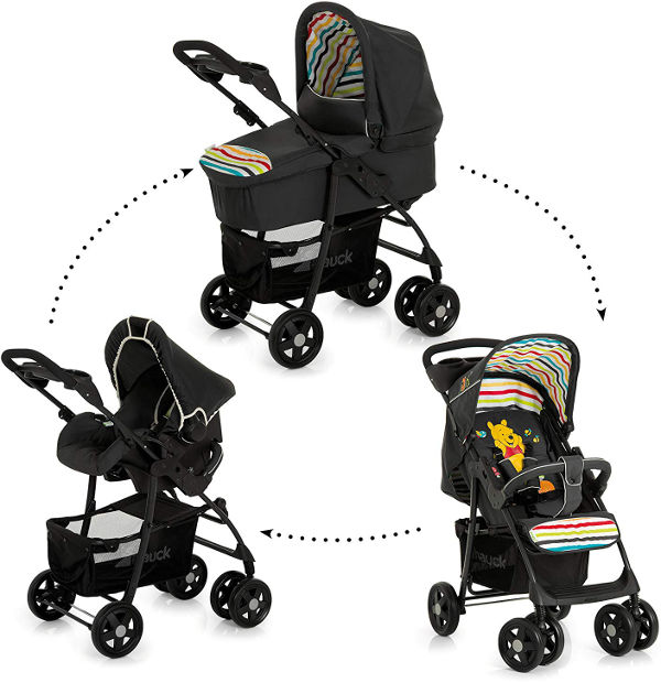 Hauck Disney shopper trio set pushchair options