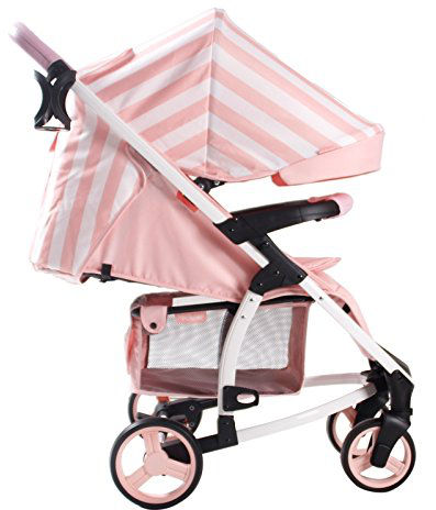 My Babiie MB100 Billie Faiers Pink Sripes Pushchair hood