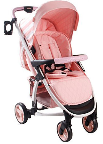 My Babiie MB100 Billie Faiers Pink Sripes Pushchair