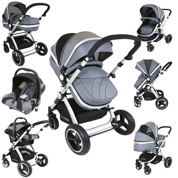 iSafe 3 in 1 baby travel system