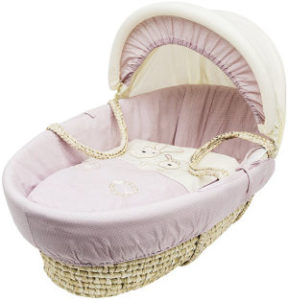 kinder valley daisy boo moses basket