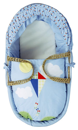 kinder valley kite moses basket top