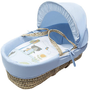 kinder valley tiny ted moses basket