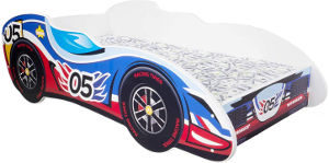 F1 racing car toddler bed