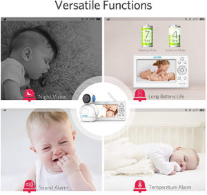 HOMIEE wireless video baby monitor functions