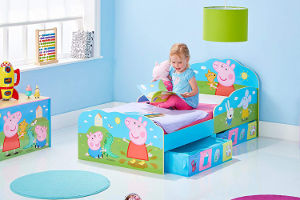 Peppa Pig best girls toddler bed furniture