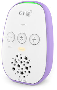 bt digital audio baby monitor 2