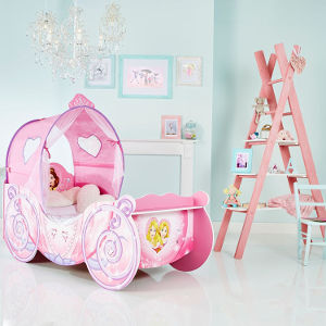 disney princess carriage toddler bed room