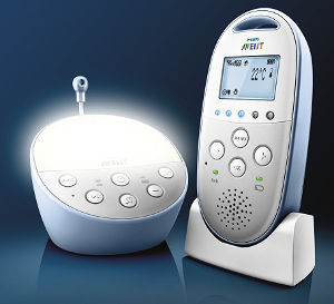 philips avent dect baby monitor night light