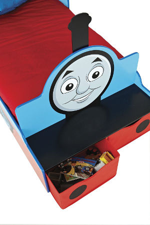 thomas the tank engine toddler bed drawers