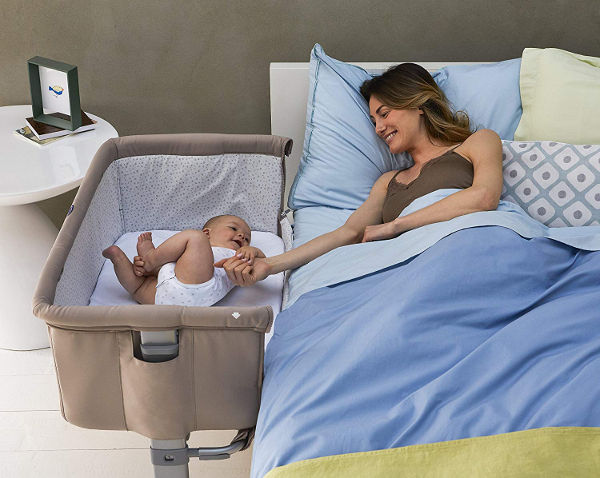 Chicco Next2Me co sleeper cot set up
