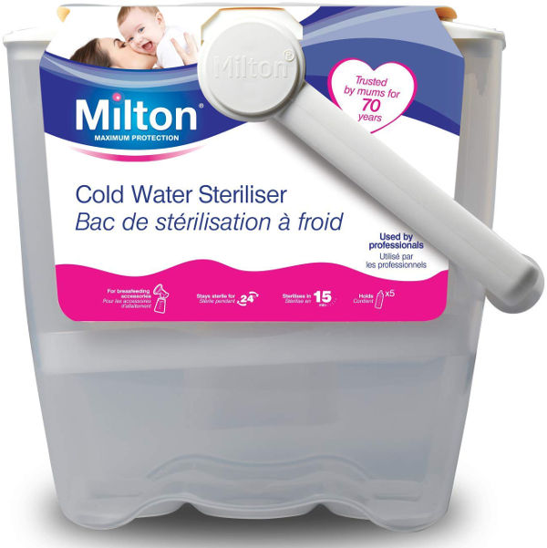 Milton cold water steriliser
