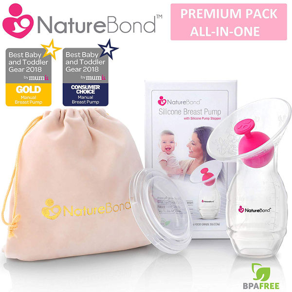 NatureBond manual breastfeeding pump