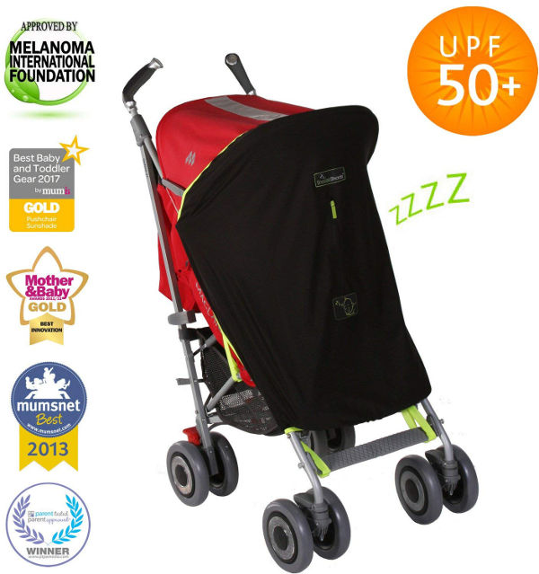 SnoozeShade universal buggy sunshade