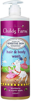 Childs Farm hair and body wash
