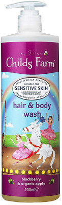 Childs Farm hair and body wash Childs Farm hair and body wash