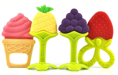 Fun Fruit Teething Toys